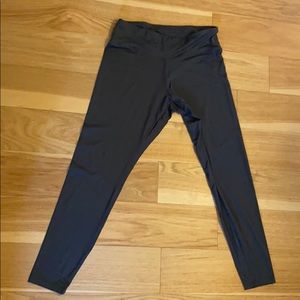 Gray leggings